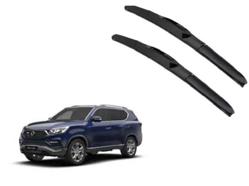 SsangYong Rexton Windshield Wiper Blades – OEM Fit | Graphite Rubber | Streak-Free Wipe | Quiet Oper Image-1