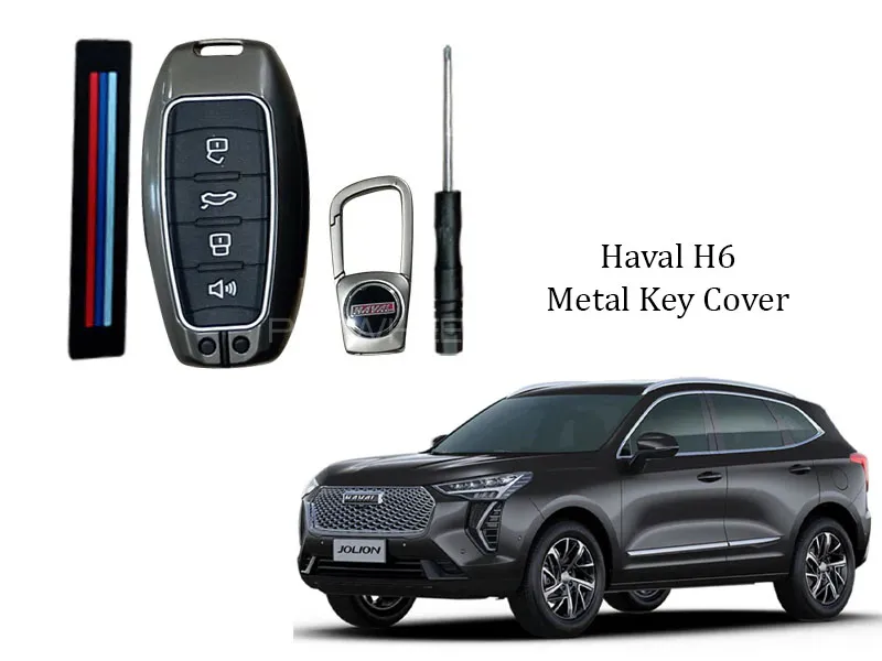 Haval H6 Premium Metal Car Key Cover Luxury Zinc Alloy Car Key Case Image-1