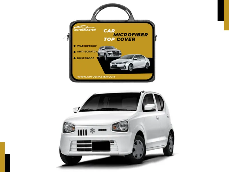 Suzuki Alto - Model 2019-2025 Microfiber Car Top Cover Image-1