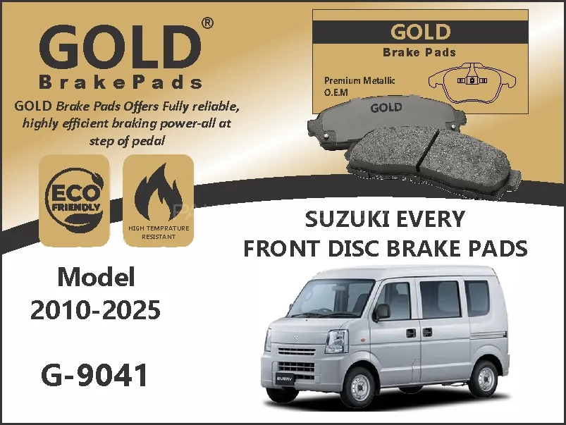 Suzuki Every Front Premium DIsc Brake Pads G-9041 Image-1