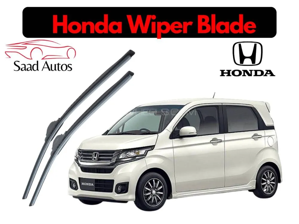 Soft Rubber Wiper Blade for Honda N-WGN (2012–2020) – Smooth, Silent & Streak-Free Image-1
