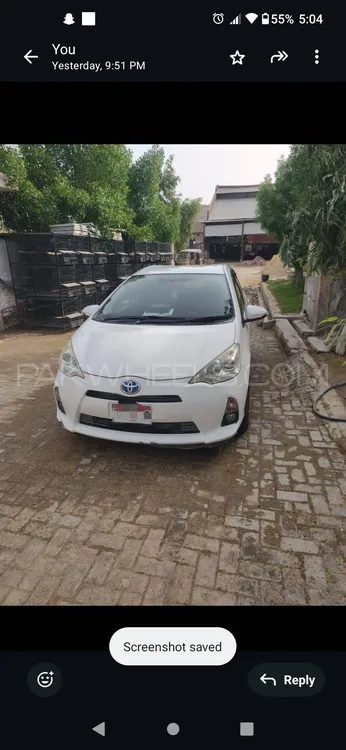 Toyota Aqua 2014 for Sale in Hyderabad Image-1