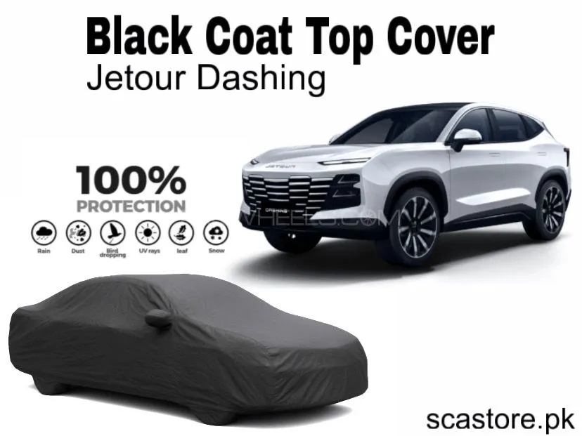 Jetour Dashing Black Coat Top Cover – Full Body Protection Image-1