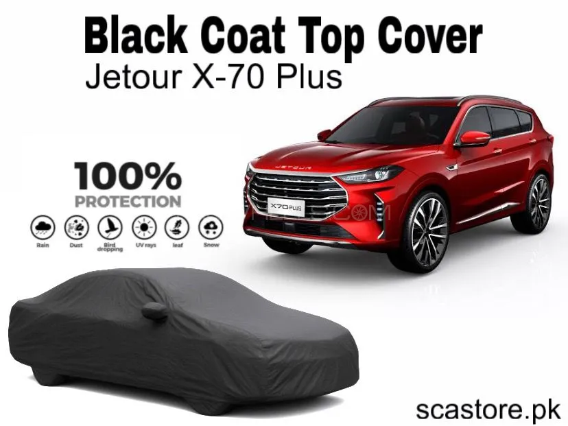 Jetour X70 Plus Black Coat Top Cover – Full Body Protection Image-1