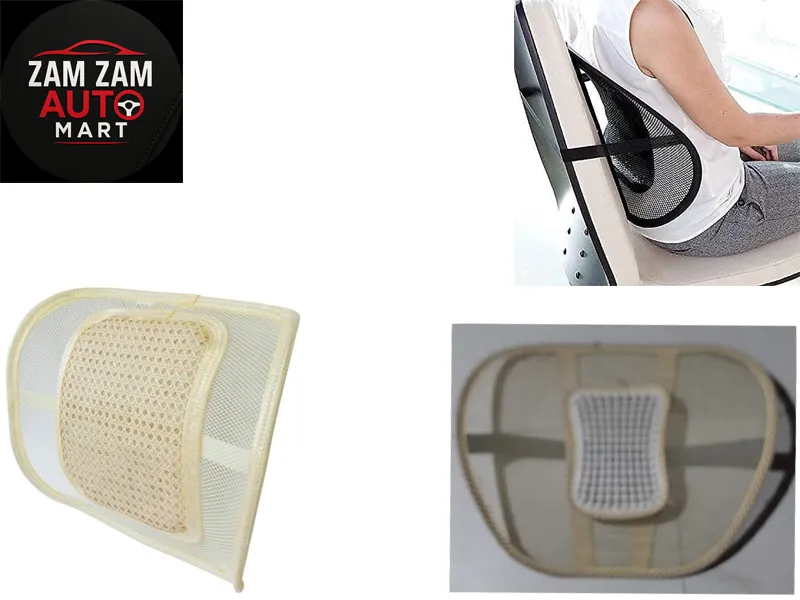Compatible Car Backrest Cushion Support one piece Image-1