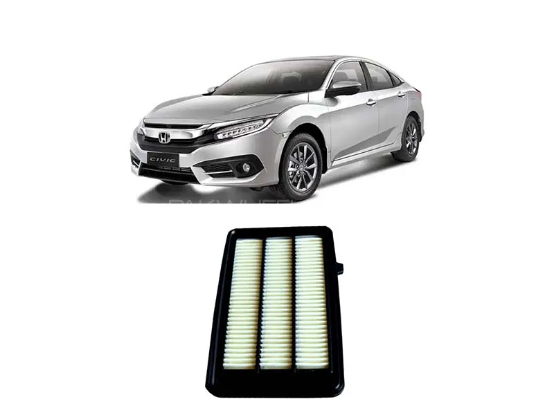 Honda Civic Rs Turbo Air Filter Element Cleaner Imported Image-1