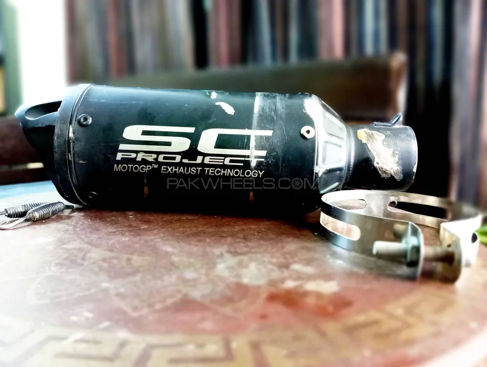 BIKE EXHAUST "SC PROJECT" FOR HONDA 70/125/PRIDOR & S 150 Image-1
