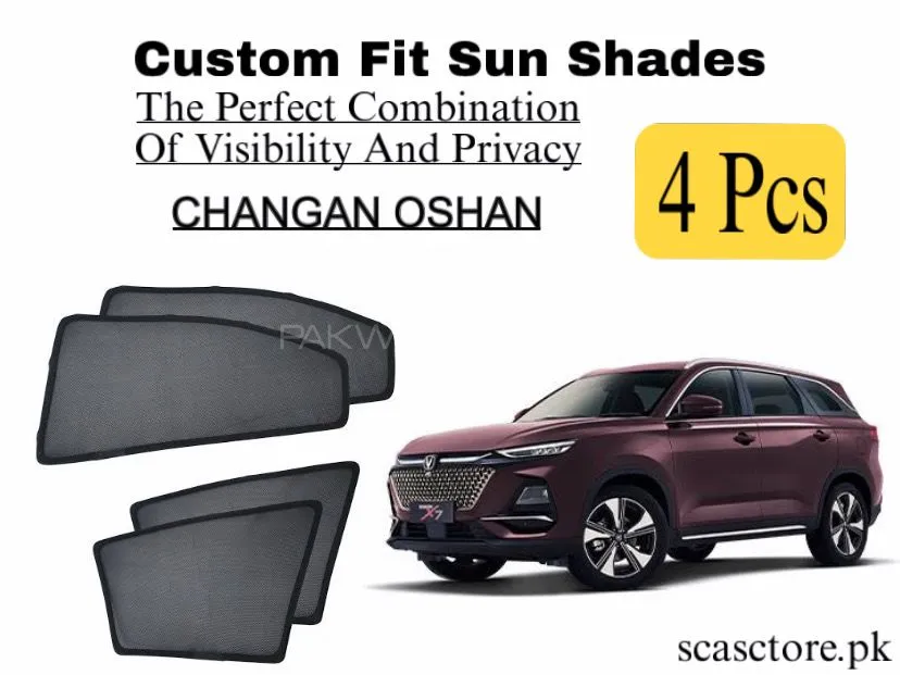 Changan Oshan X-7 Sun Shades for Heat and UV Protection Image-1