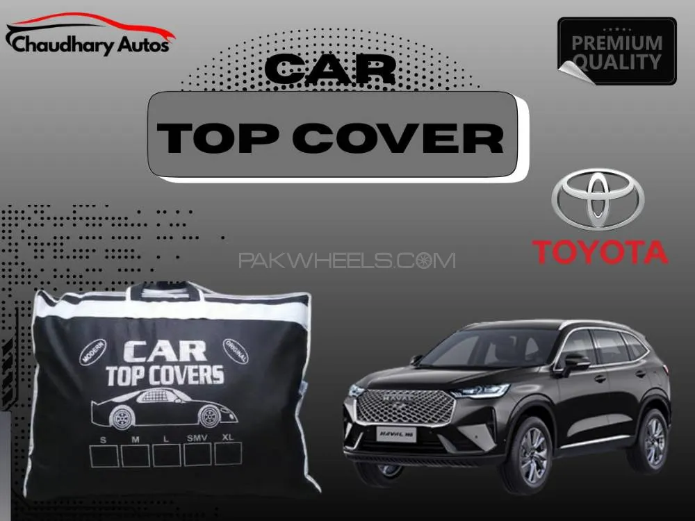 Haval H6 2021-2024 Top Cover | Black| Anti-Scratch | parachute | Water Proof Image-1