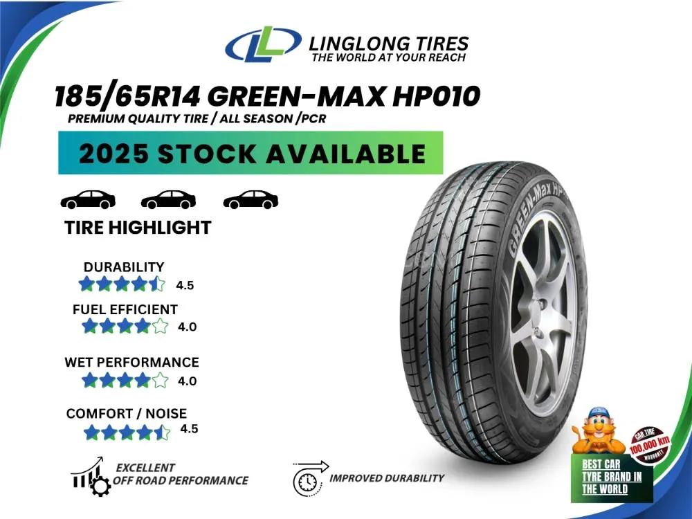 Ling Long Tyre 185/65R14 GREENMAX HP010 Image-1