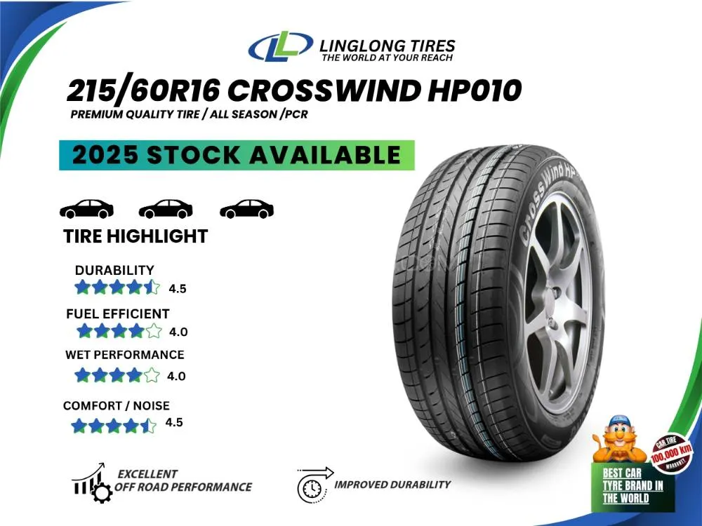 Ling Long Tyre 215/60R16 CROSSWIND HP010 Image-1