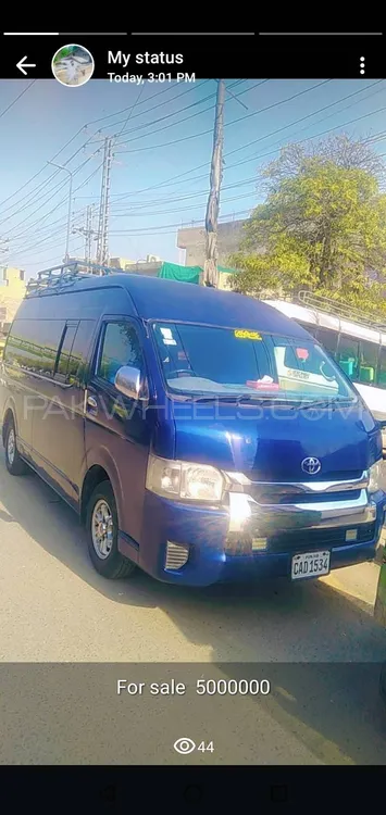 Toyota Hiace 2012 for Sale in Lahore Image-1