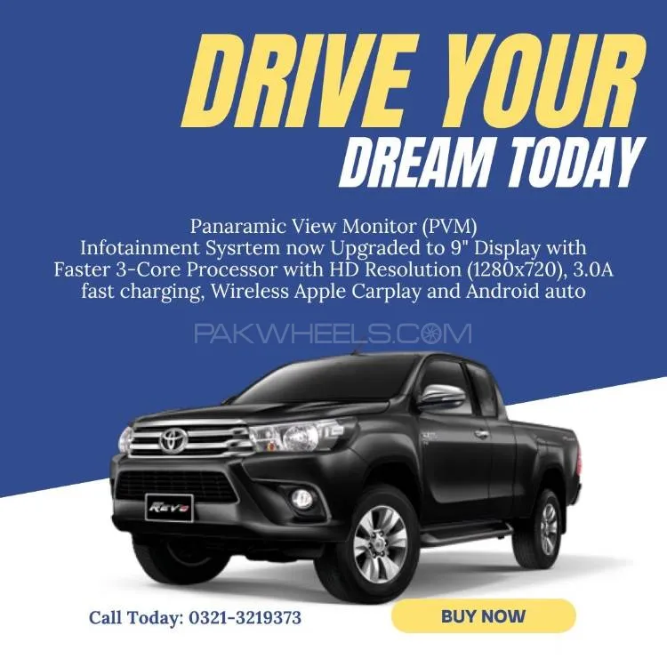 Toyota Hilux 2025 for Sale in Lahore Image-1