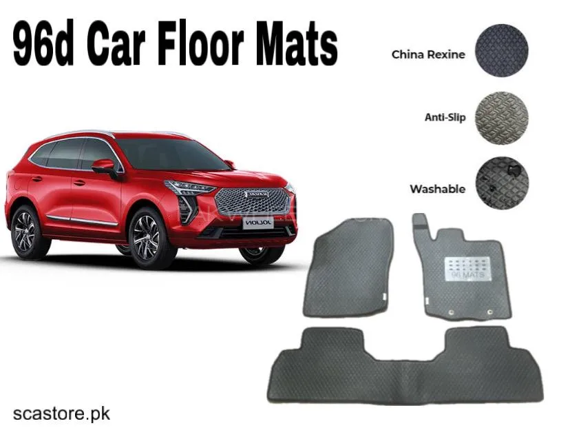 Haval Jolion 96 Car Floor Mats – Premium Leatherite Mats for Ultimate Protection & Luxury Image-1