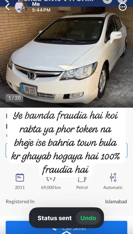 Honda Civic 2011 for Sale in Karachi Image-1