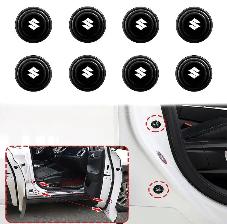 10 Pcs Door Shocks Absorber/  Sound Insulation Rubber Suzuki Image-1