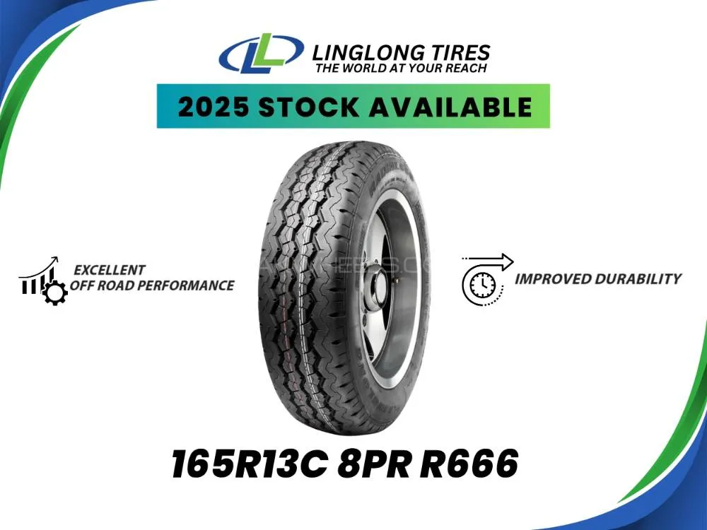 Ling Long Tyre 165R13-8PR R666 Image-1