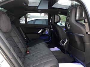 BMW i7 xDrive50 *M Sport*
Model: 2023 
Mileage: 2,900 km
Unregistered 
Fresh import 

M Sports Pro Pack ( top of the line variant) 

*M Sport brakes with Dark Blue Calipers
*Front Electric Sport Seats
*20" Aerodynamic 907M bicolour alloy wheels
*Swarovski crystal headlights
*BMW Theatre Screen(31.3 inch BMW entertainment experience)
*Rear Comfort Package 
*Executive Lounge Seats
*Massager seats
*Bowers & Wilkins Surround Sound System

Calling and Visiting Hours

Monday to Saturday

11:00 AM to 7:00 PM
