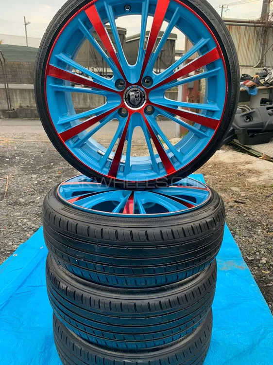 Alloy rims with Tyres Taiwan 215/40/17 Image-1