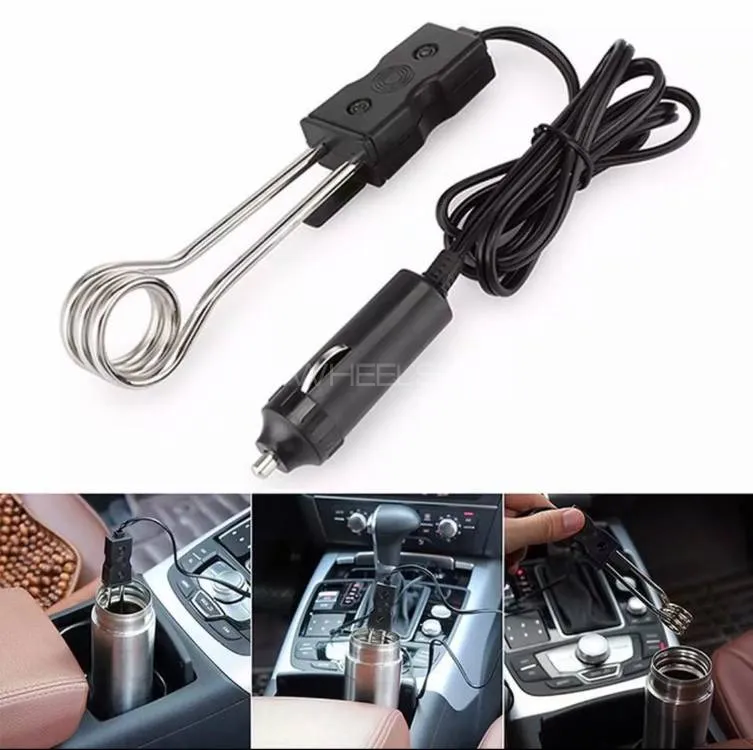 Car Heater 12V Auto Electric Tea Coffee Water Heater Image-1