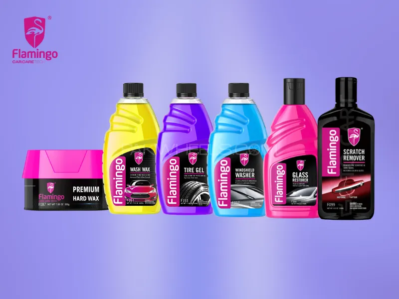  Flamingo Premium Paint & Glass Care Kit (6-in-1) Image-1