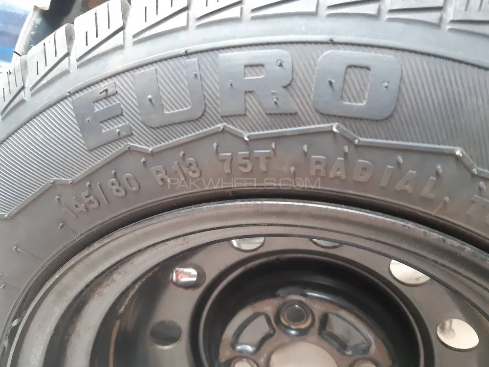 Brand new unused Tyre with Stepney - Alto 660 cc Image-1