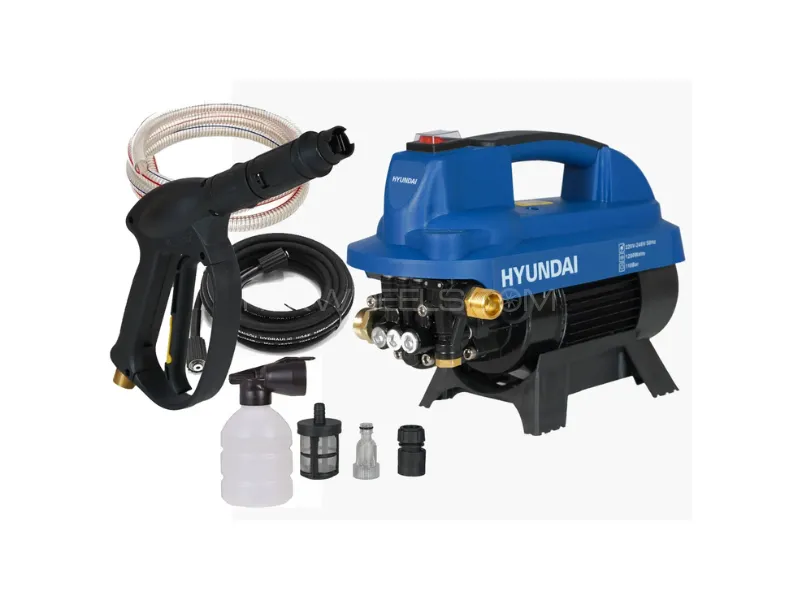 Hyundai HPW-110IM Pressure Washer 1200W 110 Bar Image-1