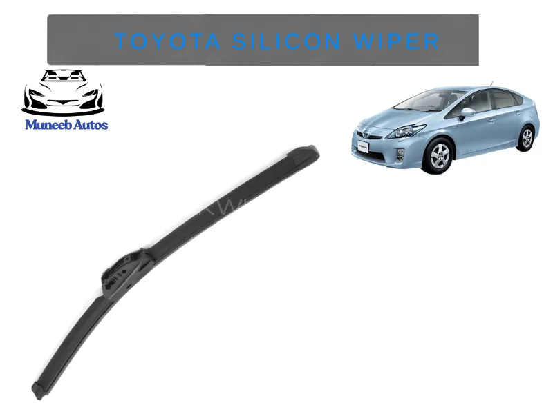 Silicon Aero Design Soft Wiper Blade Set for Toyota Prius 2009–2015 – Premium Quality Image-1