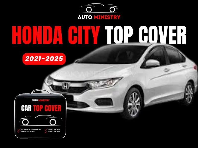 Honda City 2021–2025 Double Layer Top Cover – Heavy-Duty Oxford Fabric | 100% Waterproof Image-1