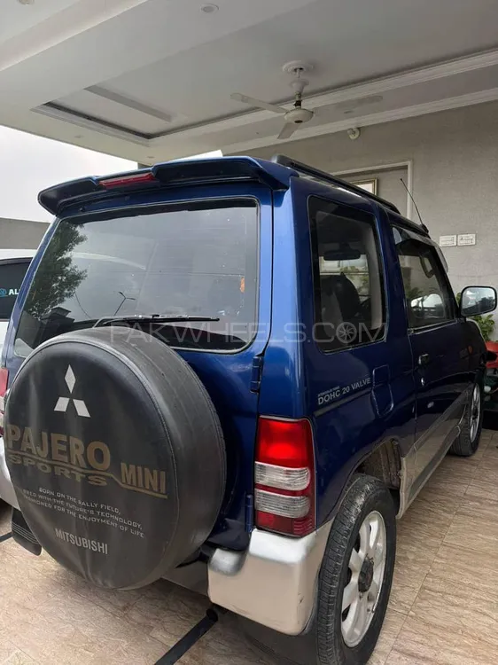 Mitsubishi Pajero Mini 1995 for Sale in Lahore Image-1