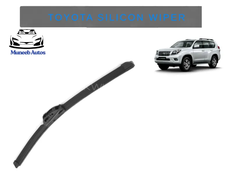 Silicon Aero Design Soft Wiper Blade Set for Toyota Prado 2009–2013 – Premium Quality Image-1