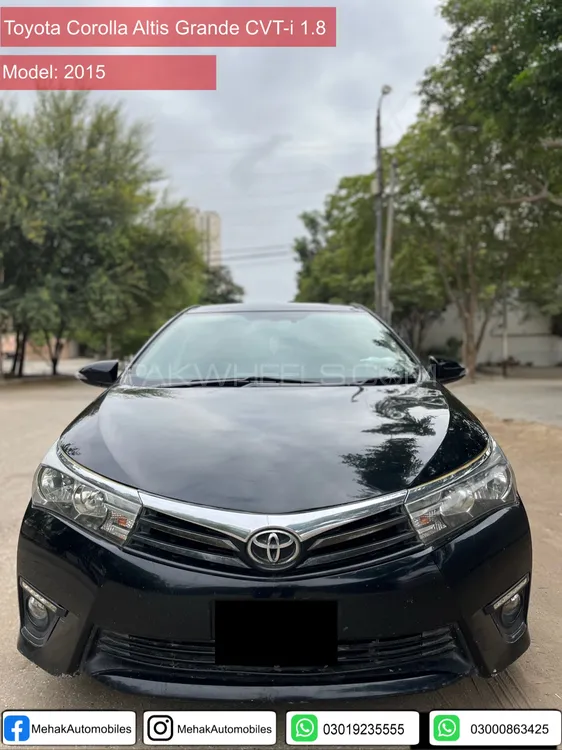 Toyota Corolla 2015 for Sale in Karachi Image-1