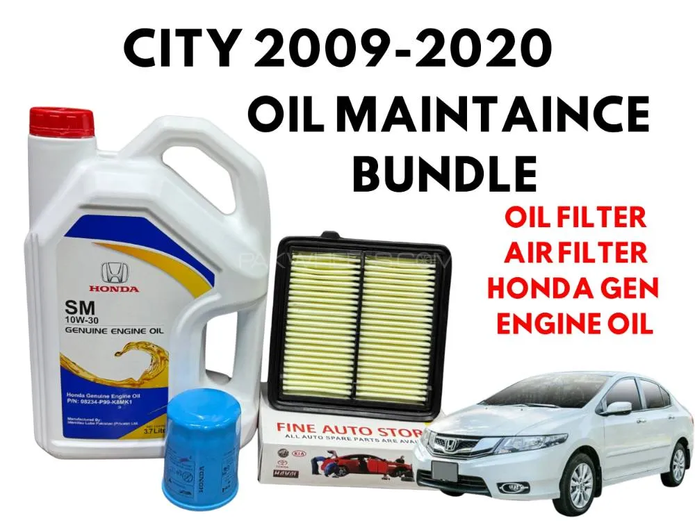 City (2009–2020) Engine Oil Maintenance Bundle Image-1