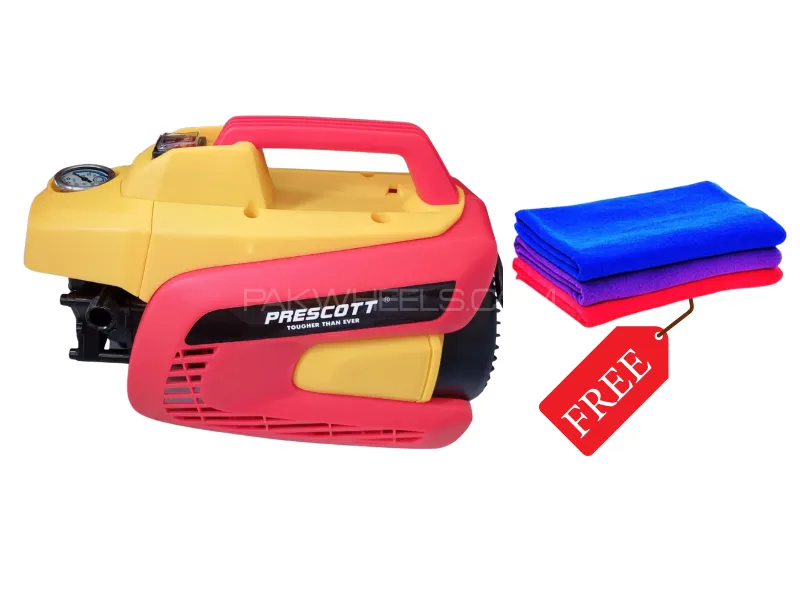 Prescott Solar Design High Pressure Washer | Free Microfiber | 3000RPM Speed | 30ft Hydraulic pipe Image-1