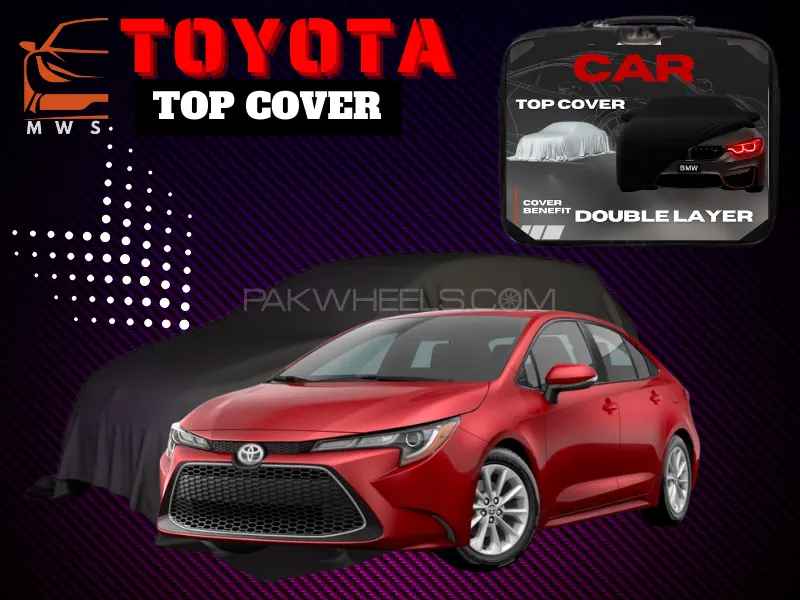 Toyota Corolla 2020 | Double Layer Car Cover | Waterproof Scratch-Resistant All-Weather Protection Image-1