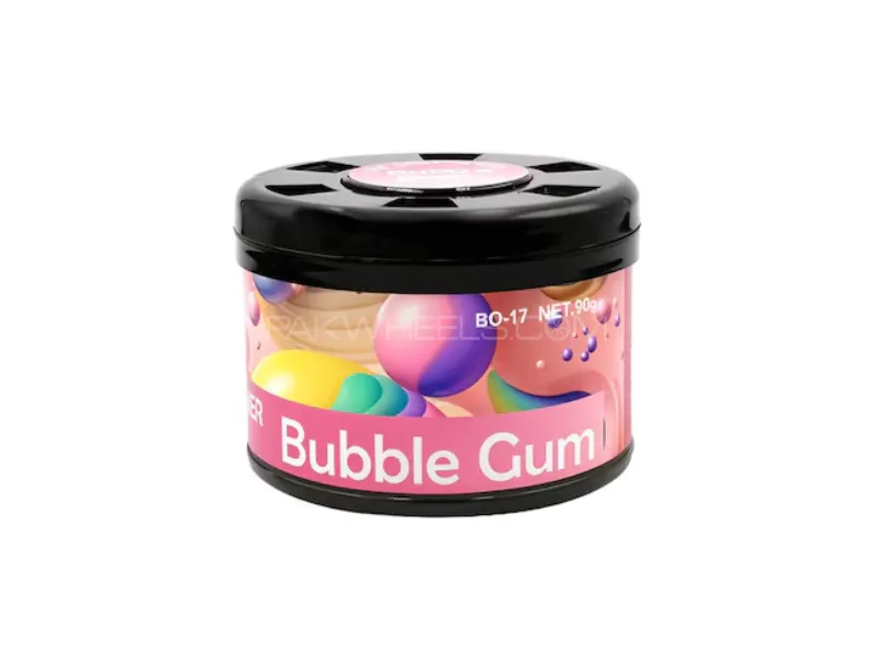 Bubble Gum Car Air Freshener – Long-Lasting Black Odor Eliminator (BO17) Image-1