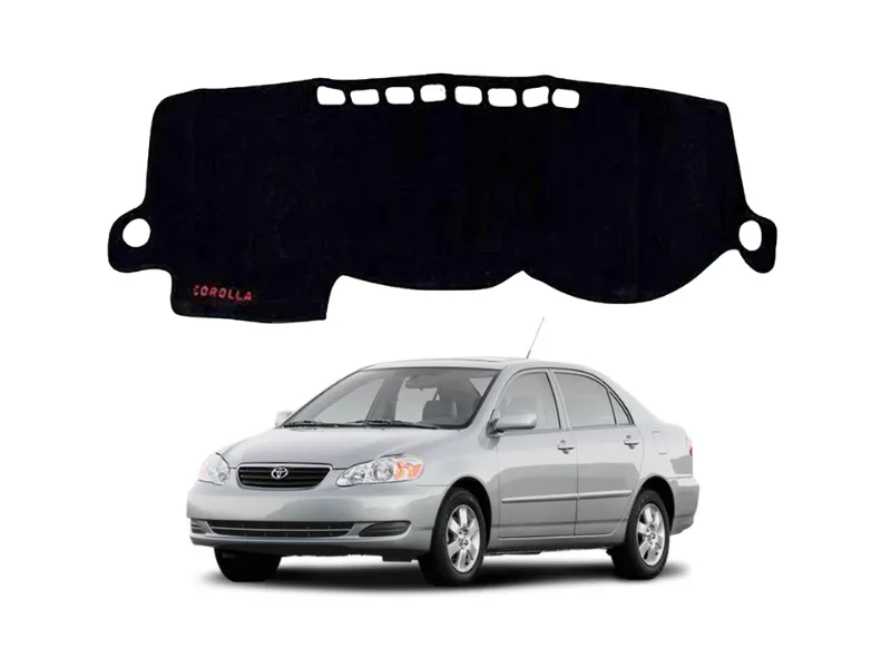 Velvet Dashboard Mat for Toyota Corolla 2002–2008 Image-1