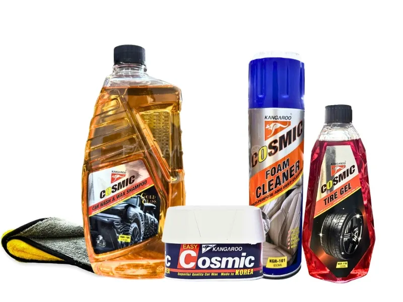 Kangaroo Cosmic Car Care Kit Pack Of 4 Image-1
