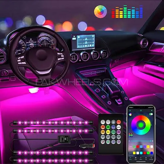 Car indoor light in Different colours Image-1