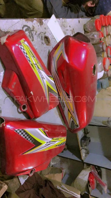 honda 125 Tanki tapa argent for sale Image-1
