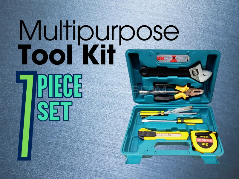 7 Pcs | Multipurpose | Tool Set / Kit | In Box Image-1