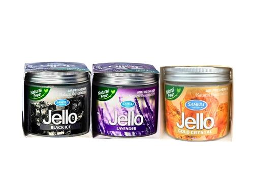 Jello Air Freshener Ge Pack Of 3 Black Ice, Lavender & Gold Crystal | Perfume Gel Jello Air Freshener Ge Pack Of 3 Black Ice, Lavender & Gold Crystal | Perfume Gel