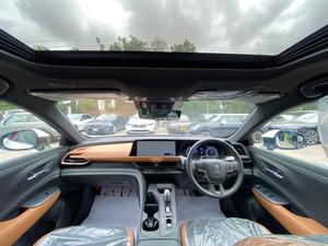 Toyota Crown Platinum hybrid 
Manufacturing: 2022 
Model: 2023
Mileage: 9,000 km  
Engine: 2.4 petrol Hybrid Turbo charged
340 hp (0 to 100 5.6second) 

*Front powered seats
*Wireless charger
*Paddle shifter 
*HUD 
*5 cameras with 360 view
*Radar

Calling and Visiting Hours

Monday to Saturday

11:00 AM to 7:00 PM