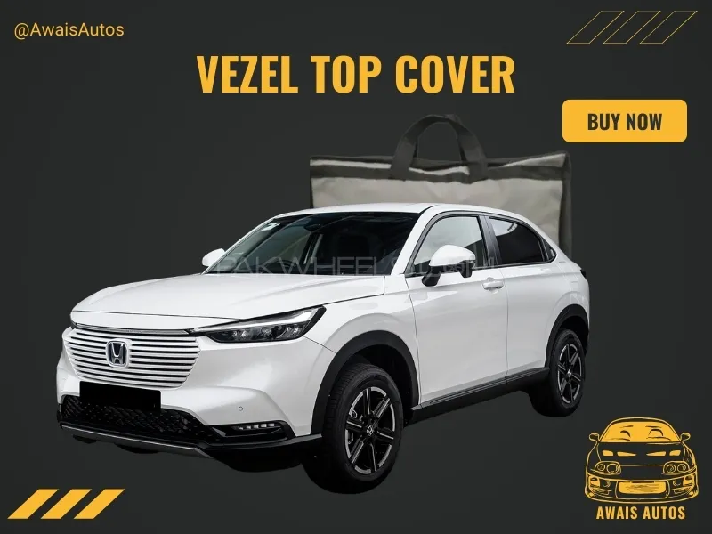 Honda Vezel 2013–2022 Double Layer Car Top Cover – Waterproof & Scratch-Resistant Protection Image-1