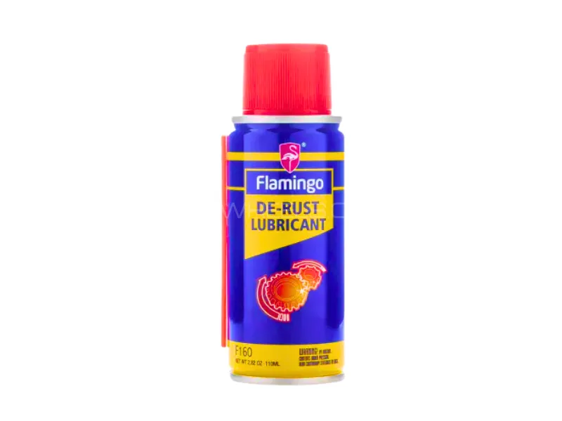 Flamingo DE-RUST Lubricant Spray 110ml | Rust Remover & Protective Oil Image-1