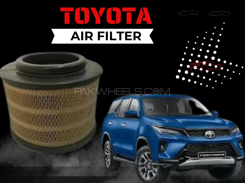 Toyota Fortuner 2024 Air Filter | OEM Fit | Durable | Engine Protection Image-1