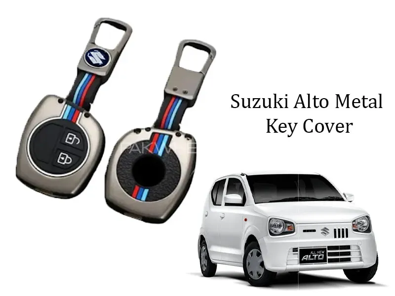 Suzuki Alto Premium Metal Car Key Cover Luxury Zinc Alloy Car Key  Image-1