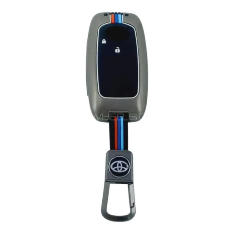 Toyota Raize Protective  Zinc Alloy Remote Key Cover Image-1