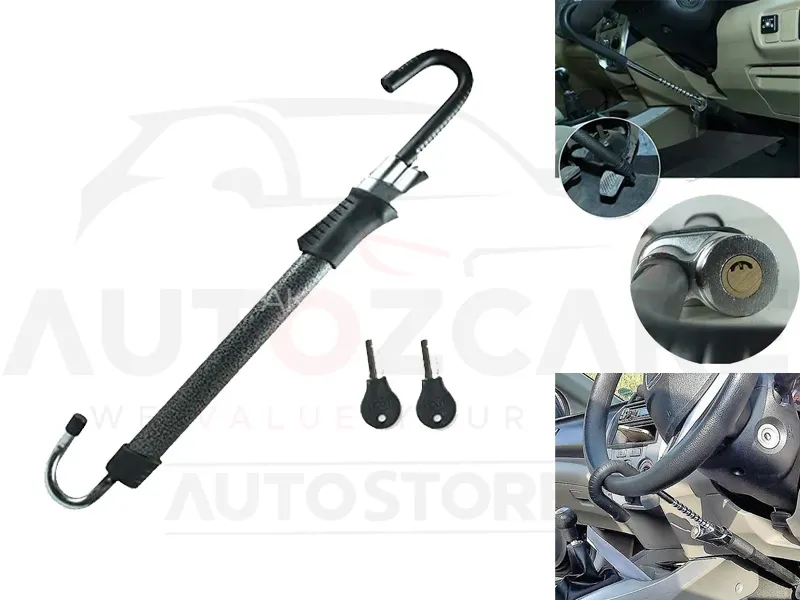 Car Anti Theft Pedal To Steering Wheel Lock – Jewel Lock Image-1