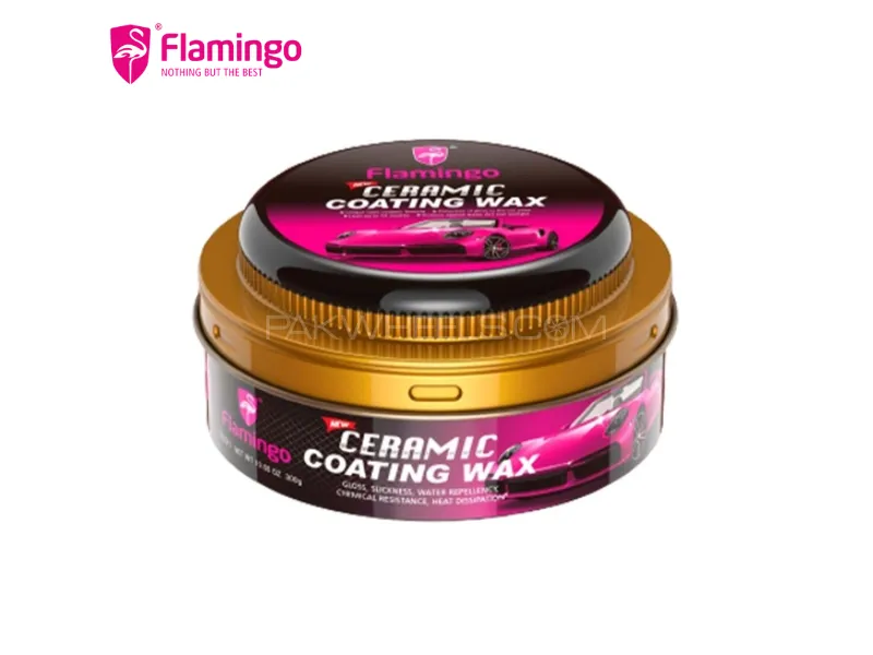 Flamingo Ceramic Coating Wax 300gm | High Gloss Shine & Long-Lasting Protection Flamingo Ceramic Coating Wax 300gm | High Gloss Shine & Long-Lasting Protection Image-5